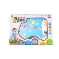 2016 hot sales and new design child game double side PU material baby play crawling mat, washable play mat made in China